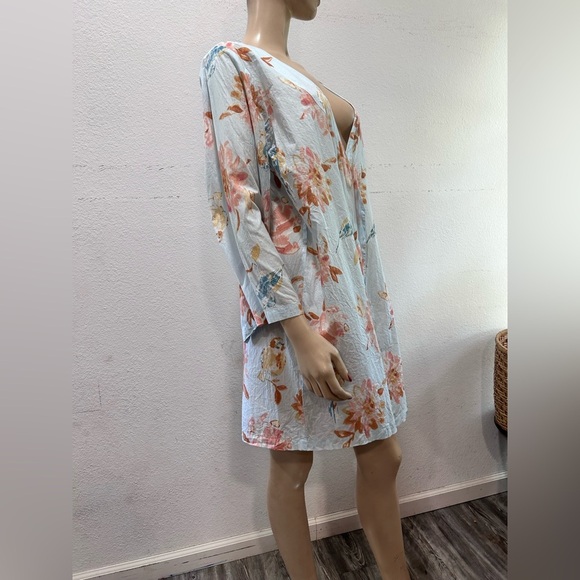 Plum pretty sugar Floral Print Kimono with Bird - Picture 15 of 16